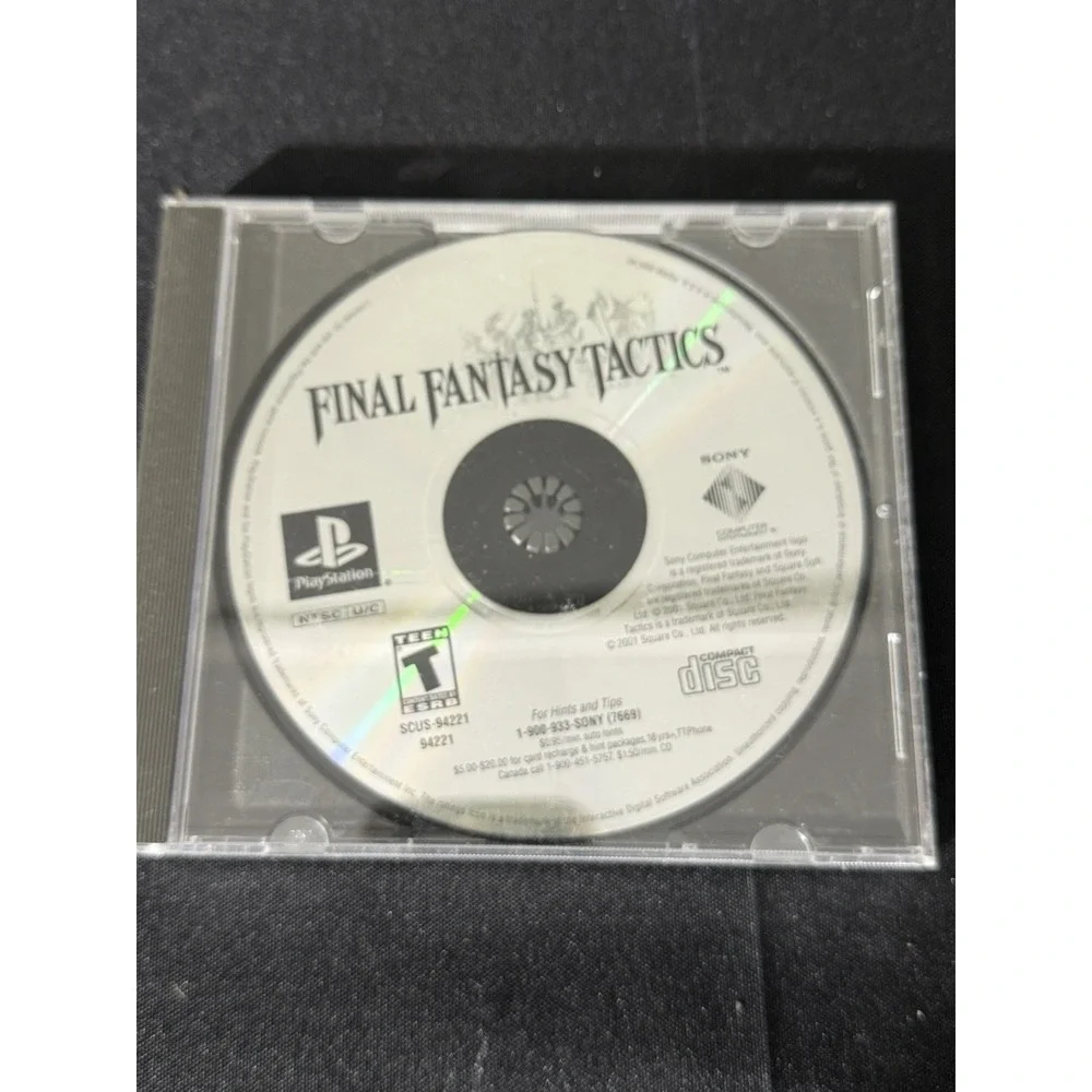Final Fantasy Tactics Sony Playstation 1 PS1 Disc Only TESTED Working‎